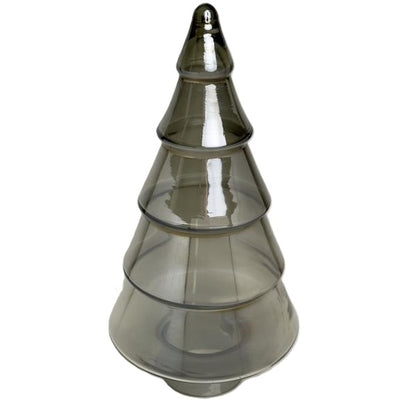 Pino Navideño Gris Traslucido