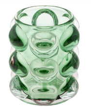 Cargar imagen en el visor de la galería, Florero / Candelabro Verde Traslucido