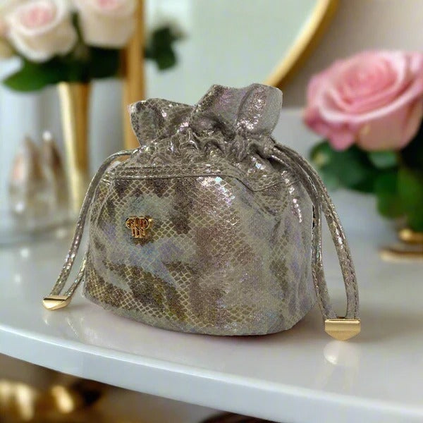 Estuche con mini bolsitas brilloso