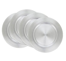 Cargar imagen en el visor de la galería, Plato Base Plata Diseño Clásico