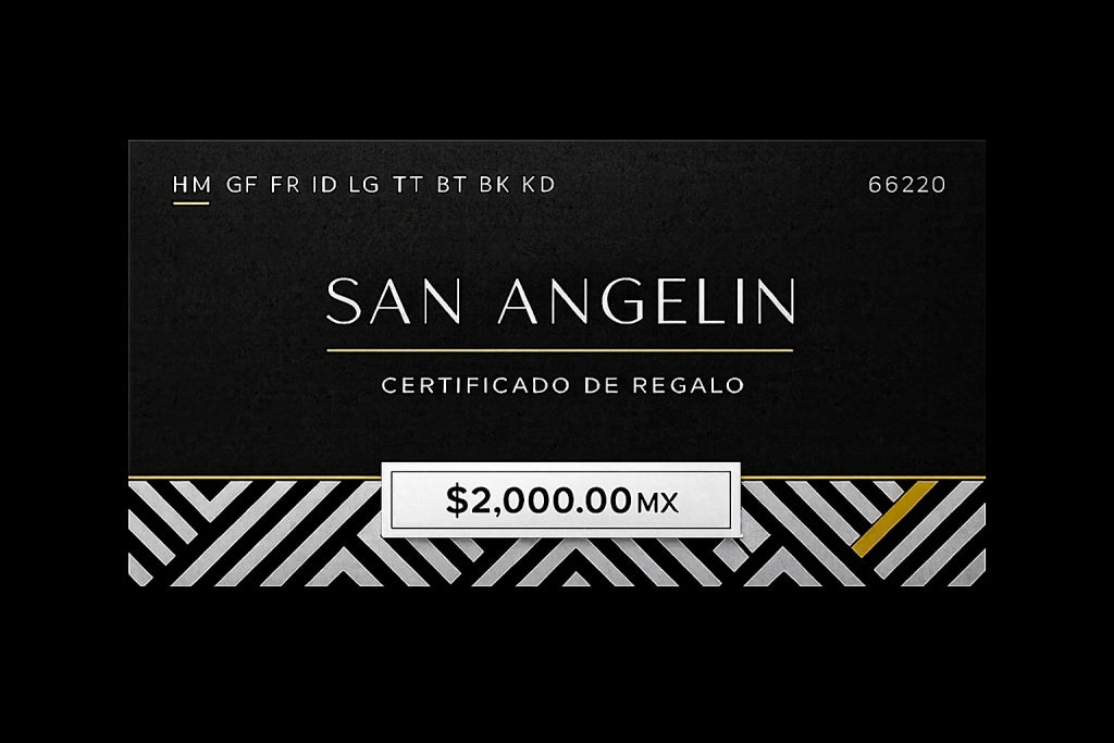 Certificado de Regalo $2,000.00 MXN