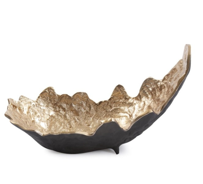 Bowl interior dorado