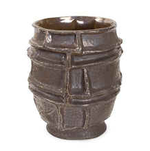 Cargar imagen en el visor de la galería, Florero fósil café