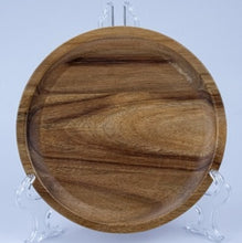 Cargar imagen en el visor de la galería, Plato Madera Oscuro