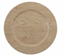 Cargar imagen en el visor de la galería, Bajo Plato de Madera Clara