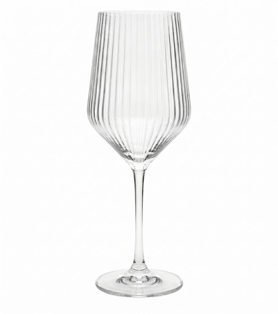 Copa de Cristal con Líneas