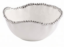 Cargar imagen en el visor de la galería, Ensaladera Mediana Filo Plateado