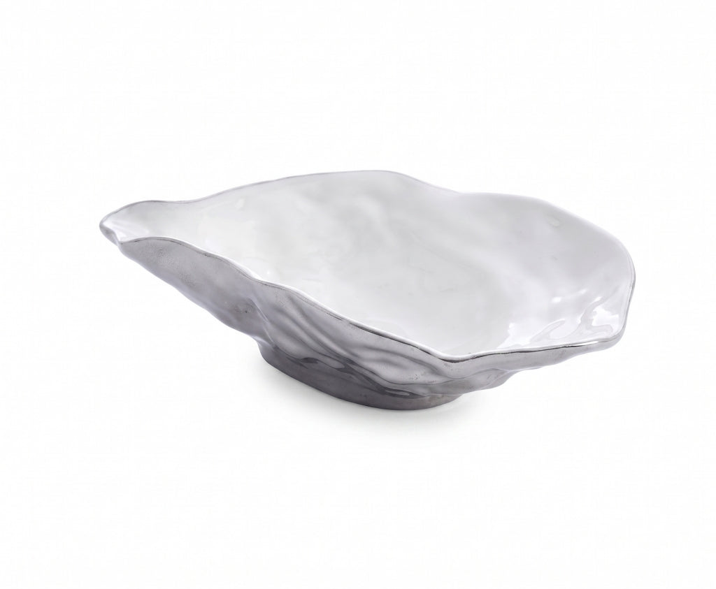Bowl Ostra Chico Plateado