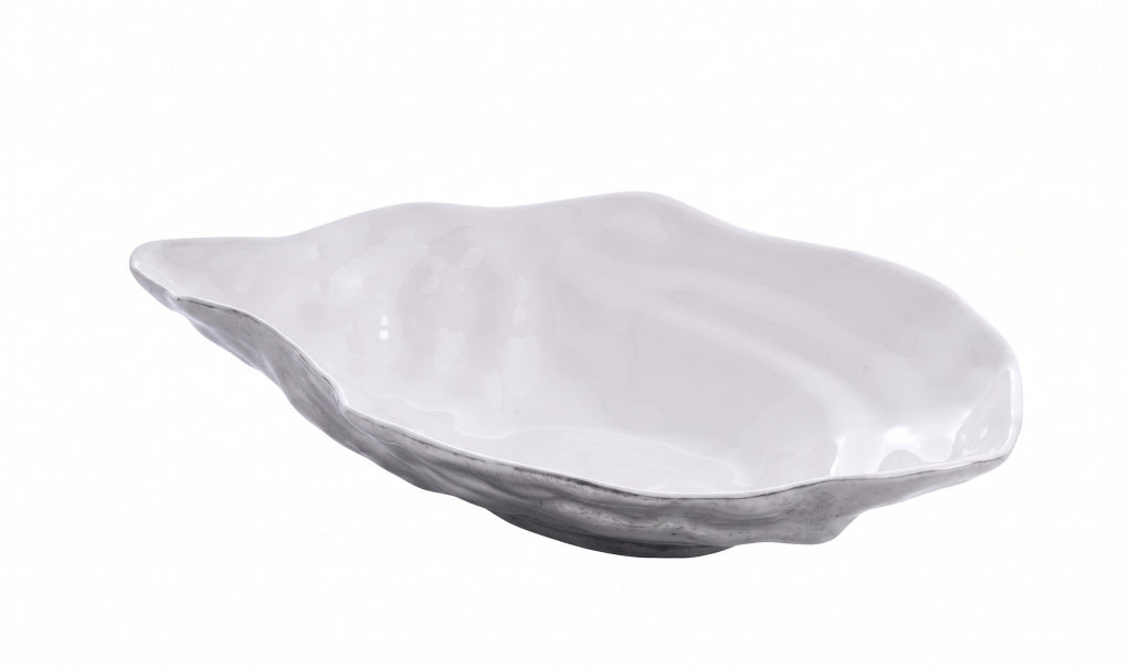 Bowl Ostra Mediano Plateado