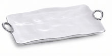 Cargar imagen en el visor de la galería, Charola Alargada Blanca