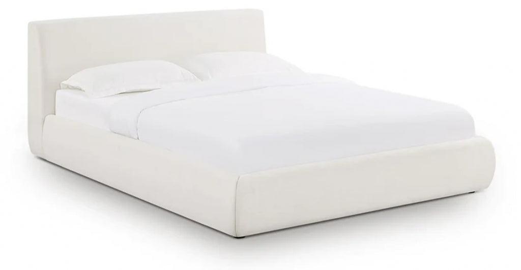 YSLA CREAM QUEEN BED