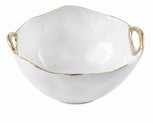 Cargar imagen en el visor de la galería, Bowl Redondo Largo con Orilla Dorada