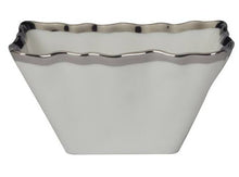 Cargar imagen en el visor de la galería, Bowl para Snacks con Filo Plata