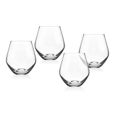 Set 4 Vasos Para Vino