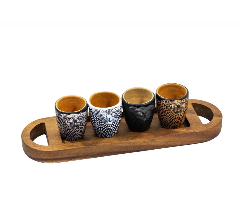 Base Madera con Tequileros