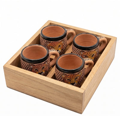 Tequileros Jaguar con Caja de Madera