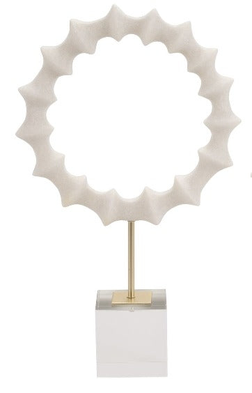 Escultura Anillo Blanco