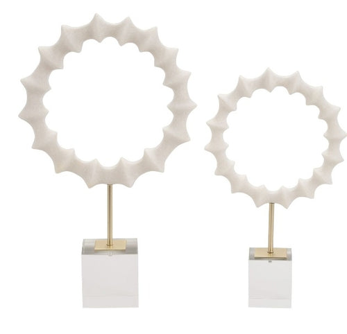 Escultura Anillos Blancos S/2