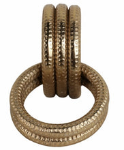 Cargar imagen en el visor de la galería, Escultura Anillos Dorados