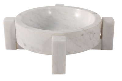 Bowl Decorativo Piedra Blanca