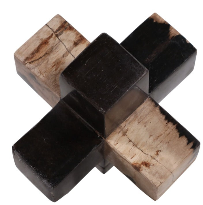 Escultura Rectangulos Madera