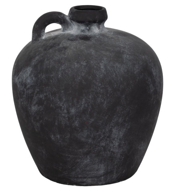 Florero Negro Piedra