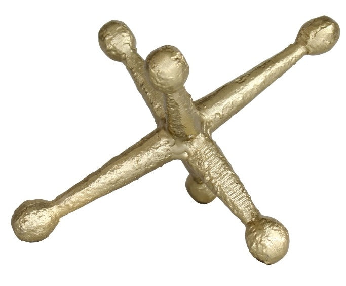 Escultura Clavos Dorados