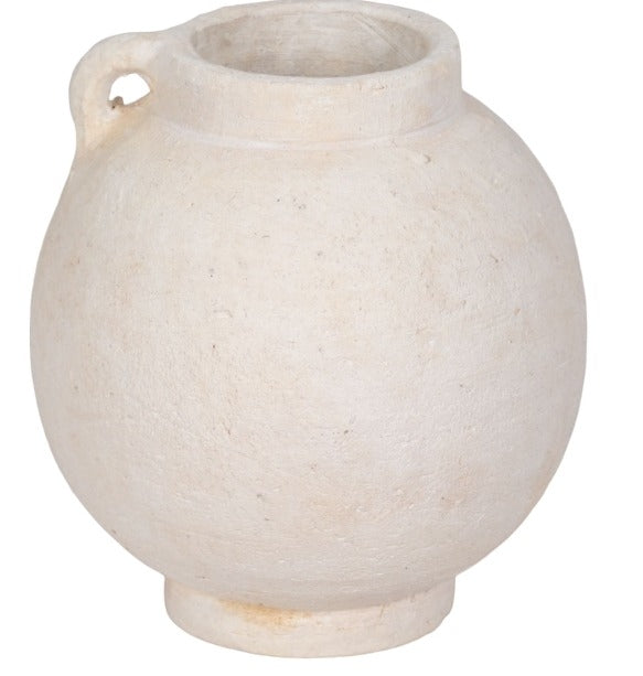 Florero Ceramica Blanco