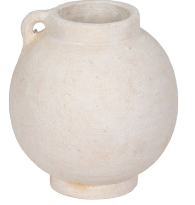 Florero Ceramica Blanco