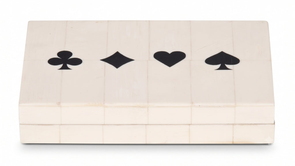 Caja Juego de Cartas Blanca