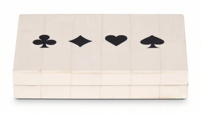 Caja Juego de Cartas Blanca