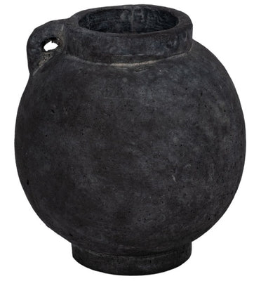 Florero de Cerámica Negro