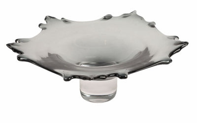 Bowl Hoja Gris Transparente