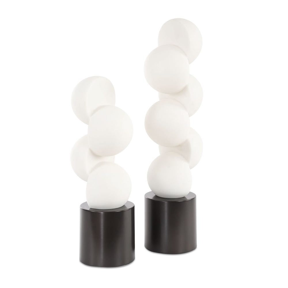 S2/ Esculturas Bolas Blancas