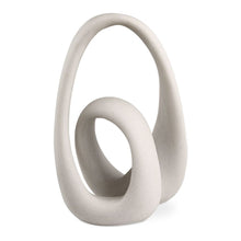 Cargar imagen en el visor de la galería, Escultura Nudo Piedra Blanca Alta