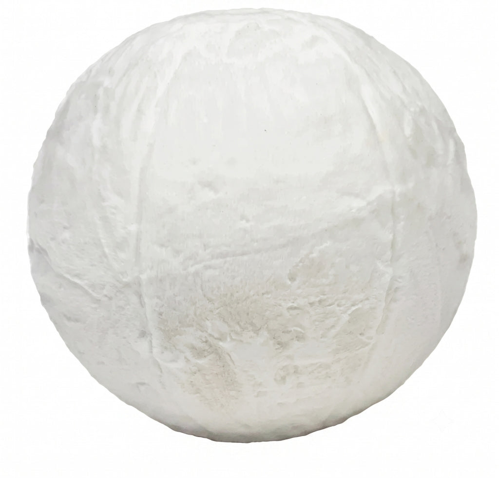Pelota de Yoga en Felpa Blanca