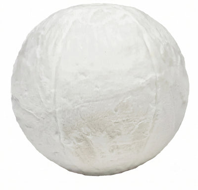Pelota de Yoga en Felpa Blanca