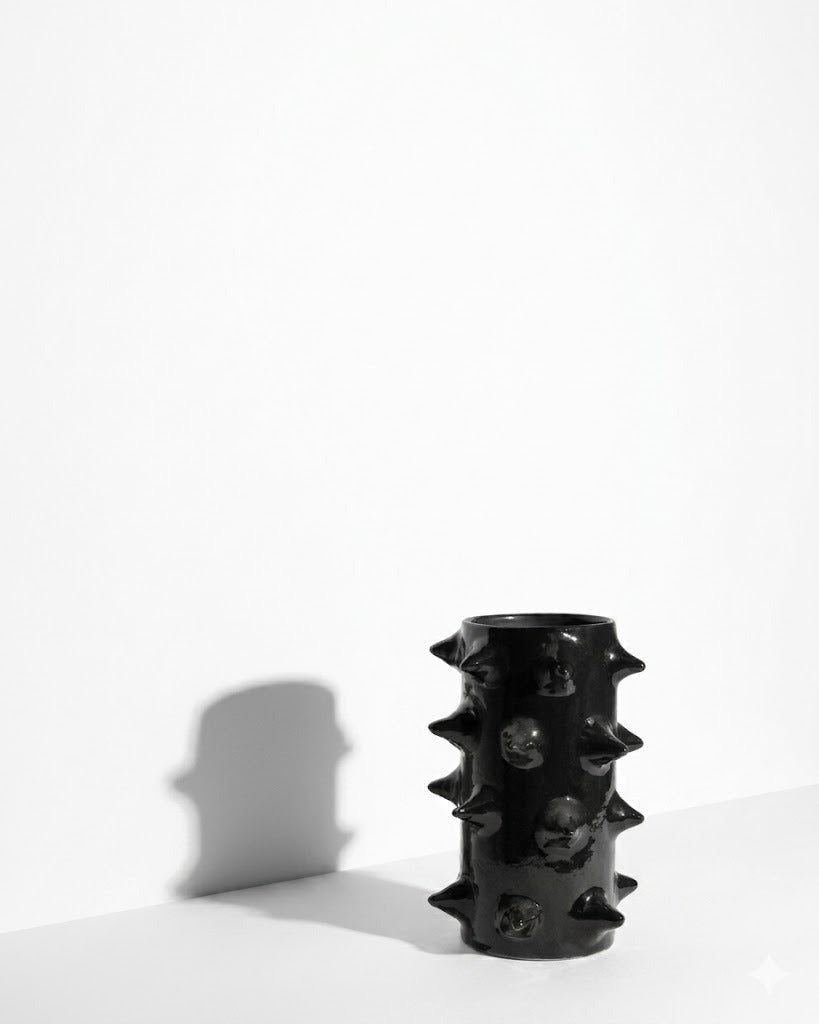 Florero Picos Negro