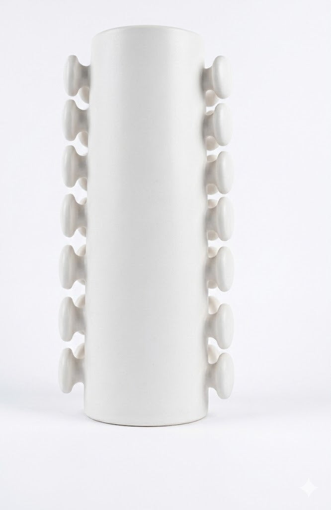 Florero Gusano Blanco