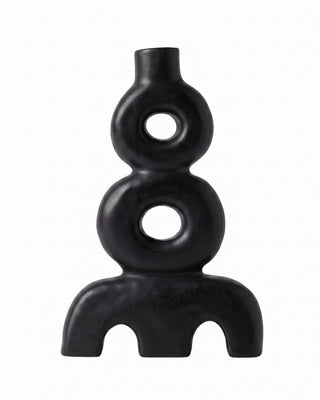 Florero Ocho Negro