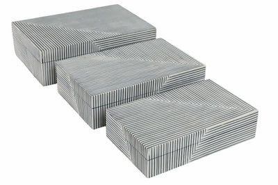 Caja Blanca con Negro Chica