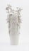 Jarrón Cerámico  Blanco Colibrís 85 cm alto