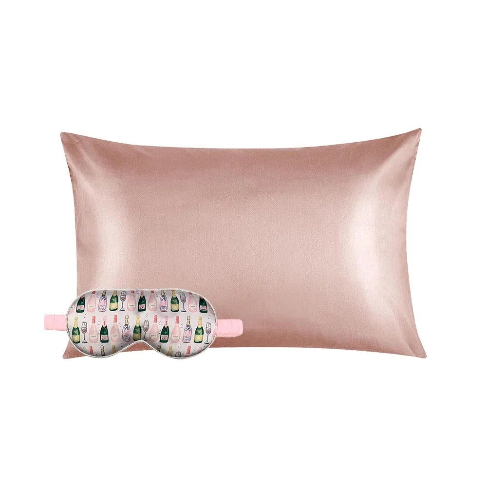 Funda Rosa Satin Y Masara Palmeras