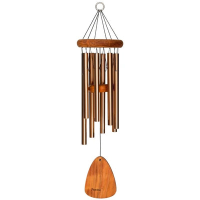 Campana De Viento Bronce 8 Tubos  61 cm