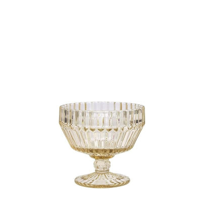 Bowl Con Base Postre 10 Oz Amarillo