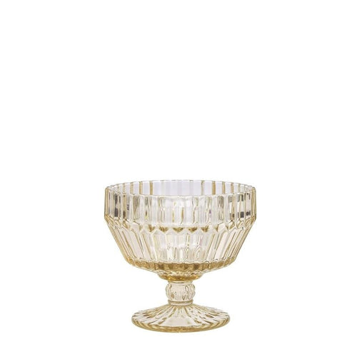 Bowl Con Base Postre 10 Oz Amarillo