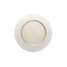 Cargar imagen en el visor de la galería, Plato Archie Transparente Dorado 27 cm