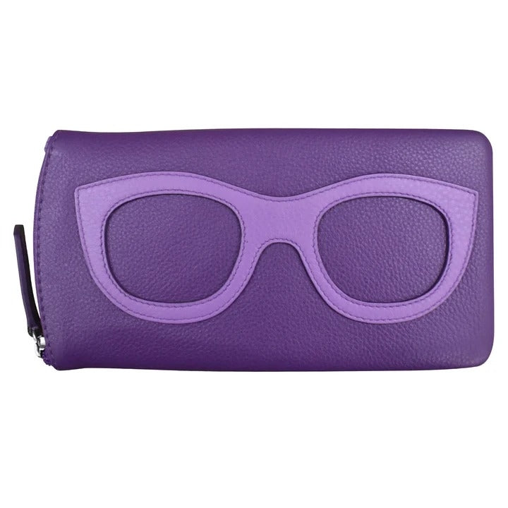 Estuche para anteojos con diseño de anteojos