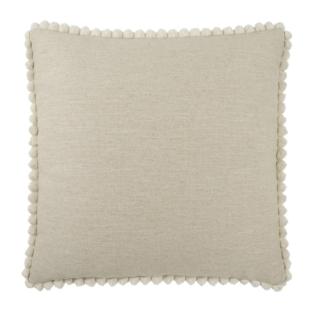Cojín Beige Filo Motitas