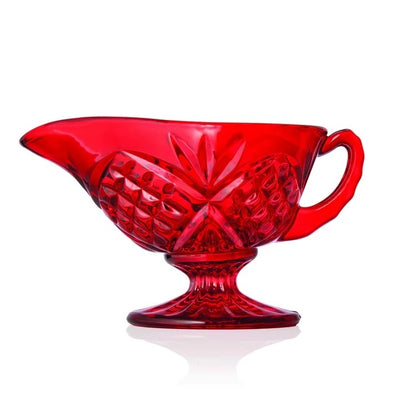 Salsera Cristal Rojo